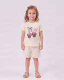 Valuables Girls' Half Sleeves Suit