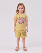Valuables Girls' Half Sleeves Suit