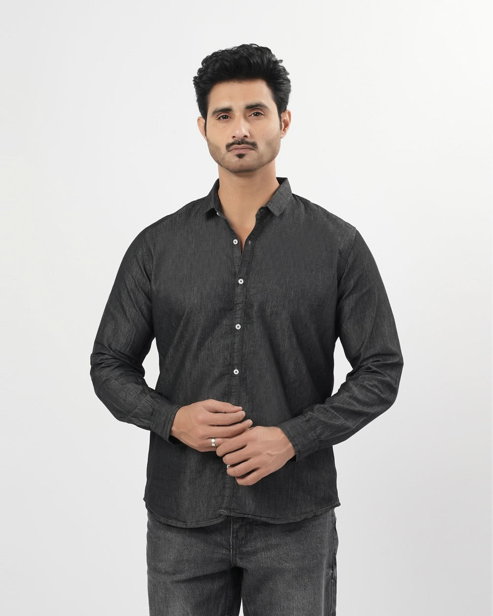 Men’s Full Sleeves Denim Shirt, Men's Shirts, Chase Value, Chase Value