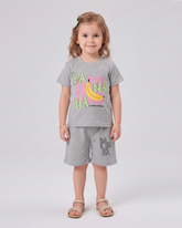 Valuables Girls' Half Sleeves Suit