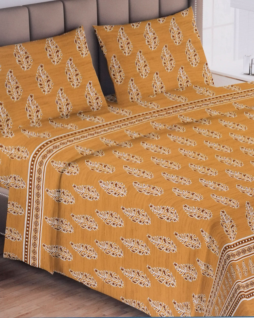 Printed Double Bed Sheet, Double Size Bed Sheet, Chase Value, Chase Value