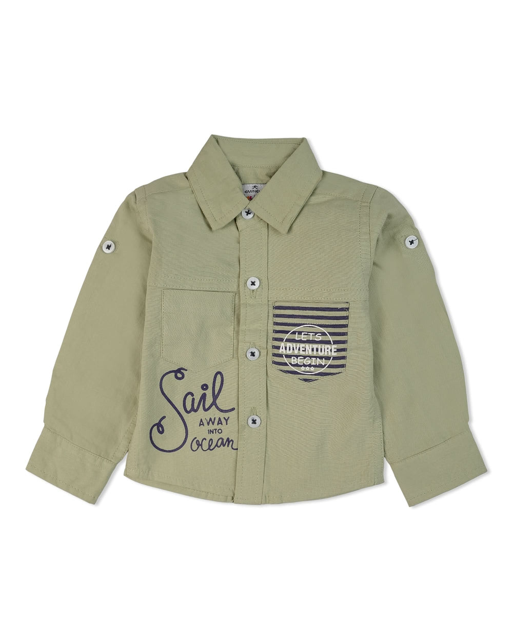 Eminent Newborn Boy Casual Full Sleeves Shirt, Newborn Boys Casual Shirts, Eminent, Chase Value