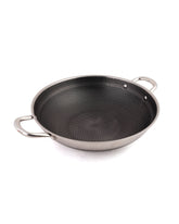 HoneyComb LaserCut Non-Stick Karahi โ 24CM, Cookware & Pans, Chase Value, Chase Value