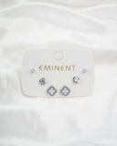 Eminent Women's Ear Top 3Pcs, Women Earrings & Tops, Eminent, Chase Value