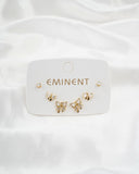 Eminent Women's Ear Top 3Pcs, Women Earrings & Tops, Eminent, Chase Value