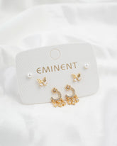 Eminent Women's Ear Top 3Pcs, Women Earrings & Tops, Eminent, Chase Value