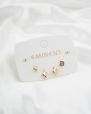 Eminent Women's Ear Top 3Pcs, Women Earrings & Tops, Eminent, Chase Value
