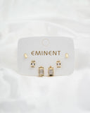 Eminent Women's Ear Top 3Pcs, Women Earrings & Tops, Eminent, Chase Value