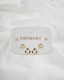Eminent Women's Ear Top 3Pcs, Women Earrings & Tops, Eminent, Chase Value