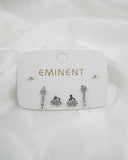 Eminent Women's Ear Top 3Pcs, Women Earrings & Tops, Eminent, Chase Value