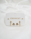 Eminent Women's Ear Top 3Pcs, Women Earrings & Tops, Eminent, Chase Value