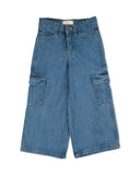 Girl’S Wide-Leg Cargo