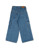Girl’S Wide-Leg Cargo