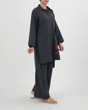 Eminent Women's Fusion Embroidered 2Pc Suit