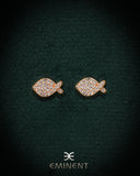 Eminent Women's Ear Tops - Golden, Women Earrings & Tops, Eminent, Chase Value