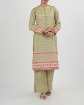 Eminent Women's Essentials Printed 2 Pc Suit