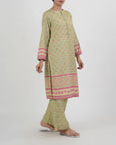Eminent Women's Essentials Printed 2 Pc Suit