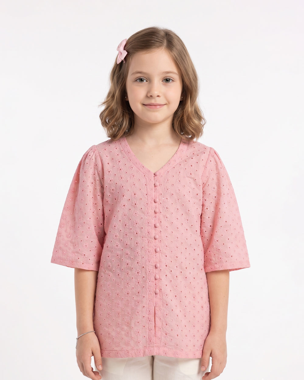 Eminent Girls' Fusion Embroidered Dyed 1Pc, Girls Shalwar Kameez, Eminent, Chase Value