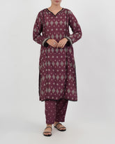 Eminent Women's Essentials Printed 2 Pc Suit
