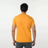 Eminent Men's Round Neck Half Sleeves Printed T-Shirt - Yellow, Men's T-Shirts & Polos, Eminent, Chase Value