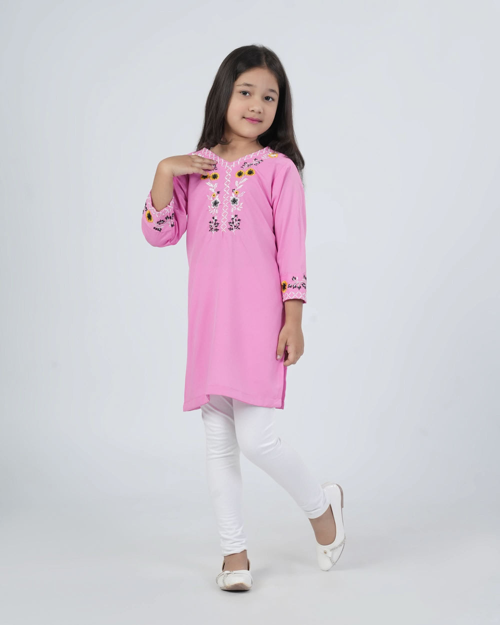 Valuables Girl’s Embroidered Kurti, Girls Kurti, Chase Value, Chase Value