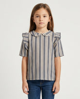 Valuables Girls Half Sleeves Woven Top, Girls Tops, Chase Value, Chase Value