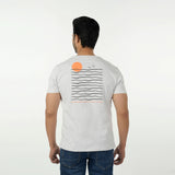 Eminent Men's Round Neck Half Sleeves Printed T-Shirt - Oatmeal, Men's T-Shirts & Polos, Eminent, Chase Value