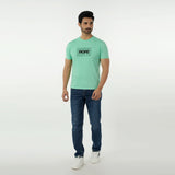 Eminent Men's Round Neck Half Sleeves Printed T-Shirt - Spring Bud, Men's T-Shirts & Polos, Eminent, Chase Value