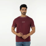 Eminent Men's Printed Half Sleeves T-Shirt - Maroon, Men's T-Shirts & Polos, Eminent, Chase Value