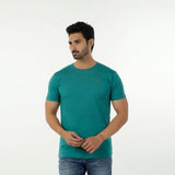 Eminent Men's Half Sleeves Round Neck T-Shirt - Teal, Men's T-Shirts & Polos, Eminent, Chase Value