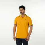 Eminent Men's Polo Half Sleeves T-Shirt - Mustard, Men's T-Shirts & Polos, Eminent, Chase Value