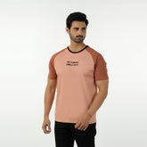 Eminent Men's Round Neck Half Sleeves Printed T-Shirt - Brown, Men's T-Shirts & Polos, Eminent, Chase Value