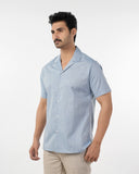 Eminent Men's Casual Half Sleeves Shirt - Blue, Men's Shirts, Eminent, Chase Value