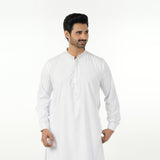 Eminent Men's Embroidered Kurta Shalwar Suit - White, Men's Shalwar Kameez, Eminent, Chase Value
