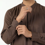 Eminent Men's Stitched Shalwar Suit - Brown, Men's Shalwar Kameez, Eminent, Chase Value