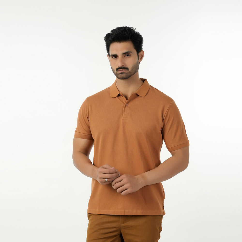 Eminent Men's Polo T-Shirt - Almond, Men's T-Shirts & Polos, Eminent, Chase Value
