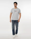 Eminent Men's Round Neck Half Sleeves T-Shirt - Ash Grey, Men's T-Shirts & Polos, Eminent, Chase Value
