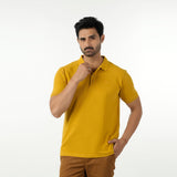 Eminent Men's Basic Polo T-Shirt - Mustard, Men's T-Shirts & Polos, Eminent, Chase Value