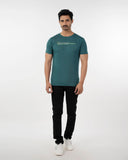 Eminent Men's Round Neck Half Sleeves Printed T-Shirt - Green, Men's T-Shirts & Polos, Eminent, Chase Value