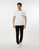 Eminent Men's Round Neck Half Sleeves T-Shirt - White, Men's T-Shirts & Polos, Eminent, Chase Value