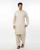 Eminent Men's Stitched Shalwar Suit - Fawn, Men's Shalwar Kameez, Eminent, Chase Value