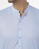 Men's Slim Fit Kurta Shalwar Suit - Sky Blue, Men's Shalwar Kameez, Chase Value, Chase Value