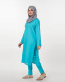 Valuable Women's Plain Suit – 2-Piece Set for Smart & Casual Wear - Cyan, Women Shalwar Suits, Chase Value, Chase Value