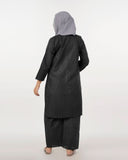 Valuable Women’s Fusion Embroidered Suit – 2-Piece Stylish Set - Black, Women Shalwar Suits, Chase Value, Chase Value