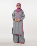 Eminent Women's Embroidered 2Pcs Stitched Suit - Grey, Women Shalwar Suits, Eminent, Chase Value