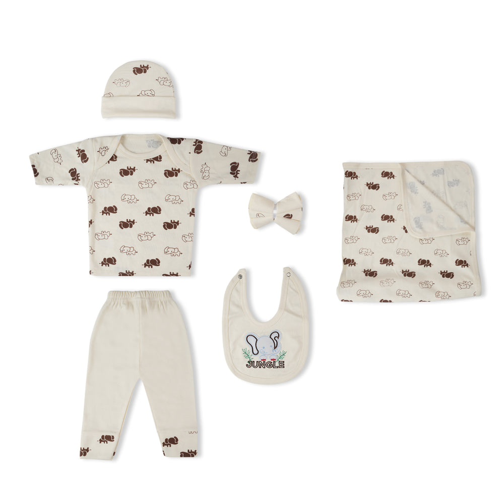 Newborn 9Pcs Hanger Set (Milk, Star, Jungle), Newborn Gift Set, Chase Value, Chase Value