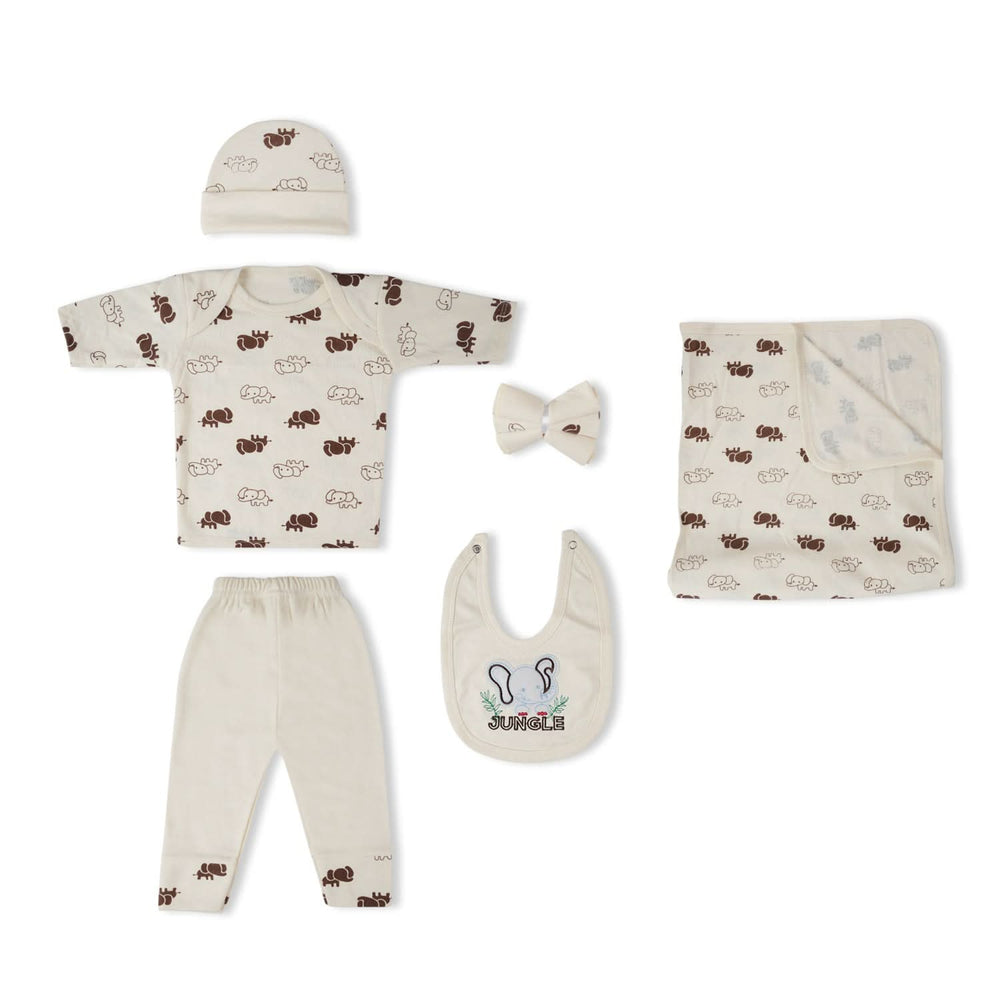 Newborn 9Pcs Hanger Set (Milk, Star, Jungle), Newborn Gift Set, Chase Value, Chase Value