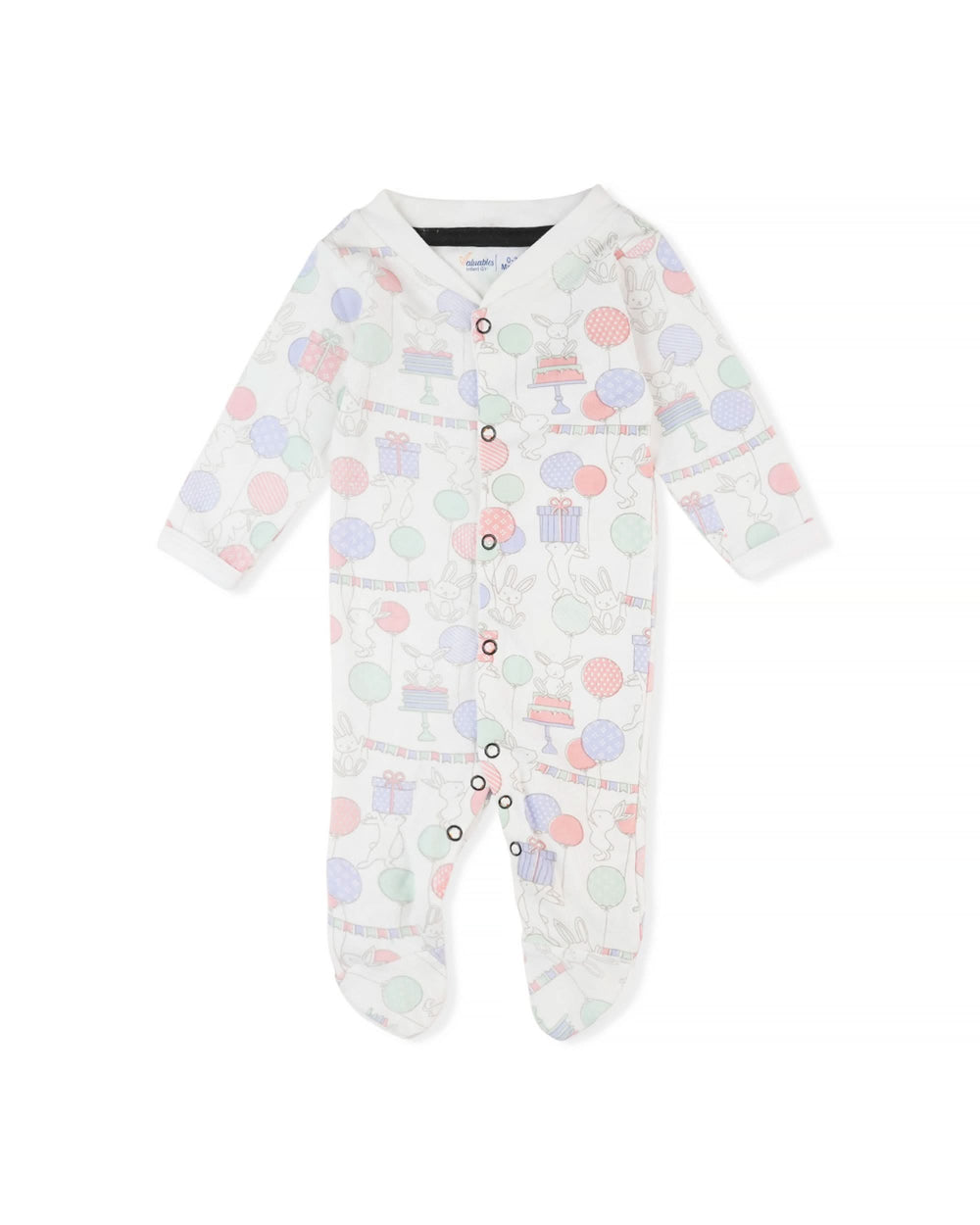 Valuables Newborn Girls Rompers Henley with Socks, Newborn Girls Rompers, Chase Value, Chase Value