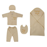 Newborn 5 Pcs Gift Set with Hanger, Newborn Gift Set, Chase Value, Chase Value