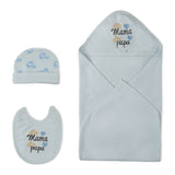Newborn 5 Pcs Gift Set with Hanger, Newborn Gift Set, Chase Value, Chase Value